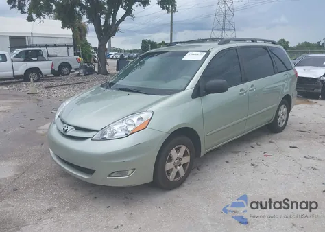 2006 Toyota Sienna Xle z USA, uszkodzony, nr VIN 5TDZA22C76S418472